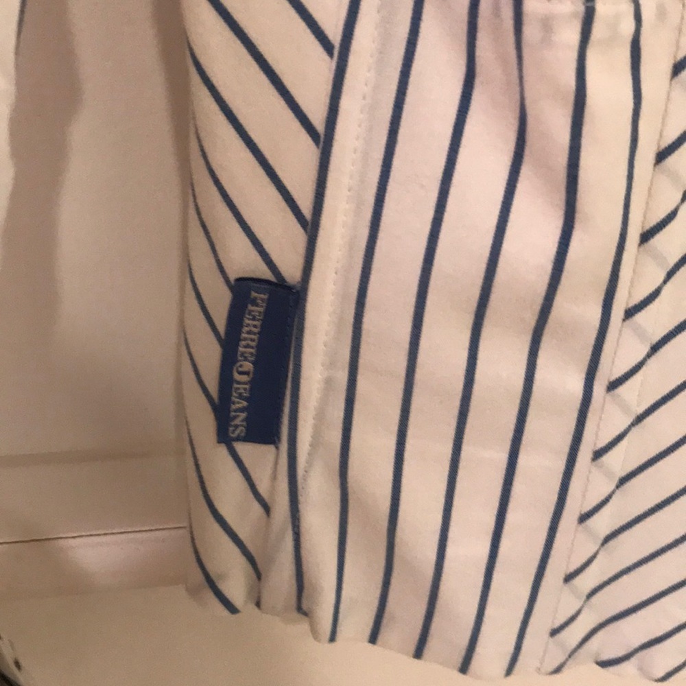 Gianfranco Ferre Jeans stripe blouse w/cuffs, S - Picture 6 of 7